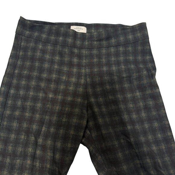 Avenue Montaigne Leo Cropped Flare Plaid Pants‎ Size 6 - Picture 6 of 8